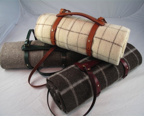 Blanket & Leather Carrier