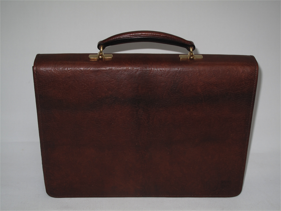 Russia Leather Briefcase - MacGregor & Michael
